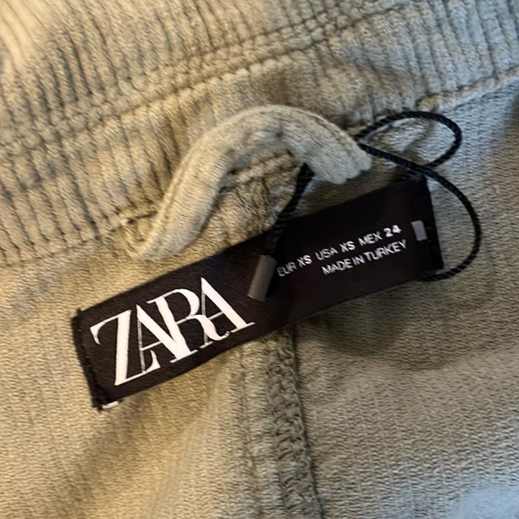Green Zara Corduroy Jacket - Picture 4 of 4